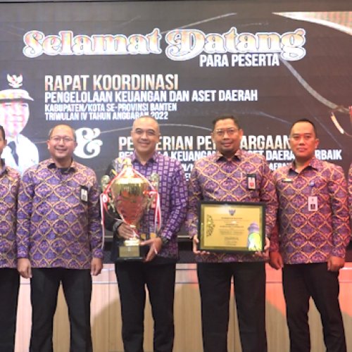 Kabupaten Tangerang Juara Umum Pengelolaan Keuangan Dan Aset Daerah di Banten