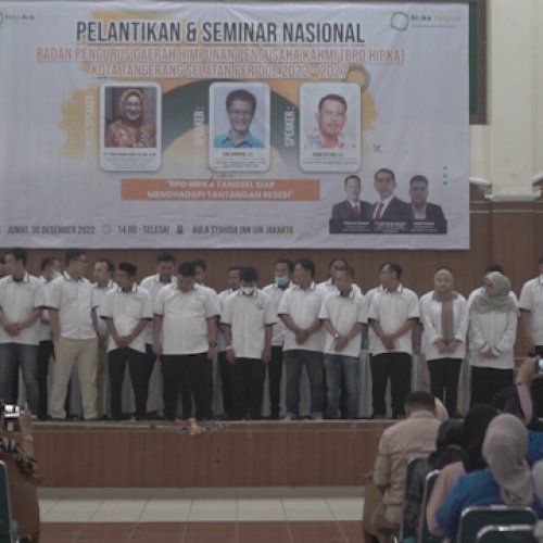 Pengurus BPD HIPKA Tangsel Periode 2022-2027 Resmi Dilantik