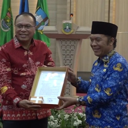 Pemprov Banten Dapat Persetujuan Substansi Rencana Tata Ruang Wilayah Dari Kementerian ATR/BPN