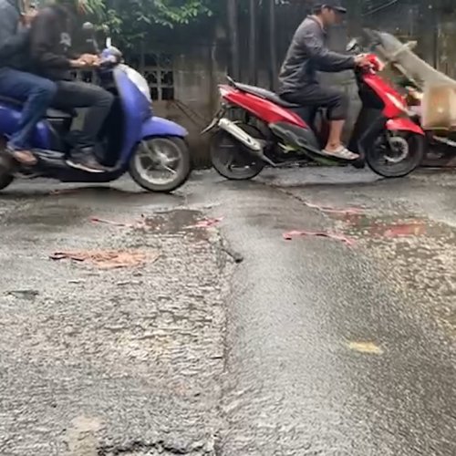 24 Polisi Tidur di Jalan Prabu Siliwangi Tangerang Meresahkan Warga