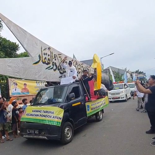 Barongsai hingga Tari Sufi Meriahkan Pawai Taaruf MTQ Ke-14 Kota Tangsel