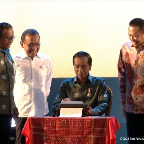 Pesan Jokowi di HPN 2023: 60 Persen 'Kue' Iklan Lari ke Platform Digital Asing