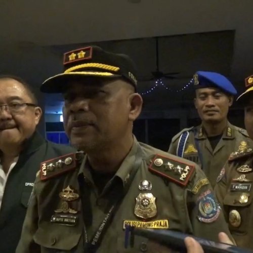 Malam Valentine, Muda-Mudi Diduga Berbuat Mesum Diamankan Petugas Satpol PP Tangsel