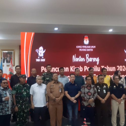 Kirab Pemilu 2024 Diluncurkan, KPU Banten: Kami Siap Melaksanakan Pemilu 2024