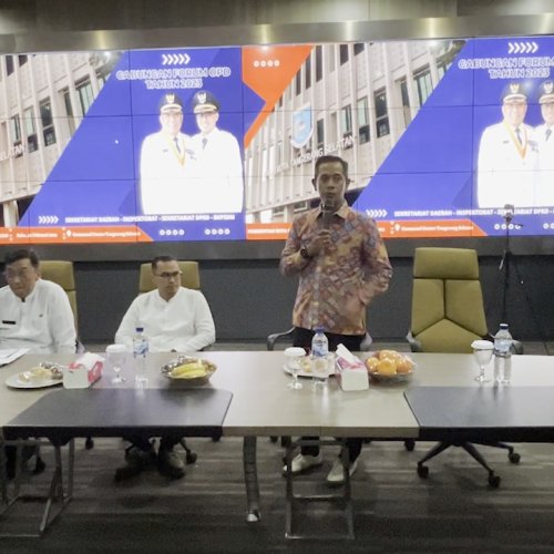 Persiapkan Program Tahun 2024, Pemkot Tangsel Gelar Rapat Forum OPD