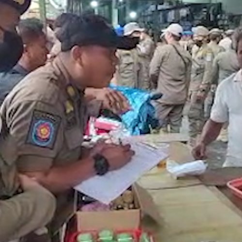 Nekad Jualan di Jalanan, Puluhan Pedagang PKL Pasar Ciputat Divonis PN Tangerang