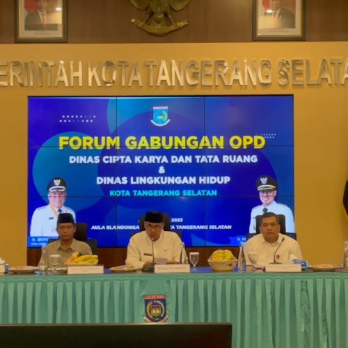 Forum OPD Tangsel Ajang Cari Solusi Permasalahan