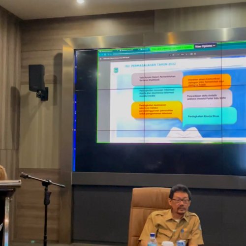 Rancang Renja 2024, DPMPTSP dan Diskominfo Tangsel Gelar Forum OPD