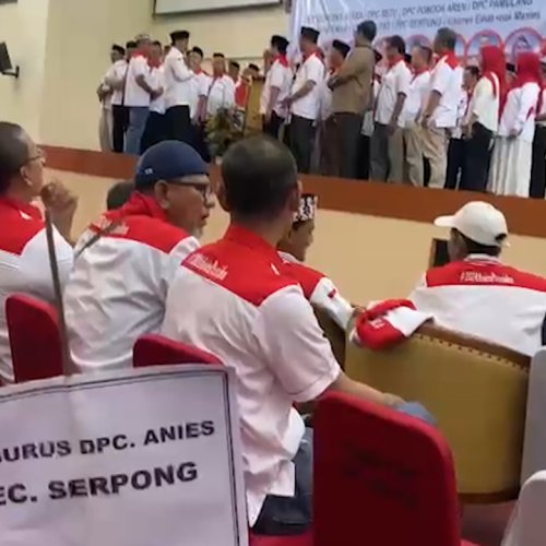 Relawan Anies Target 75 Persen Raup Suara di Tangsel