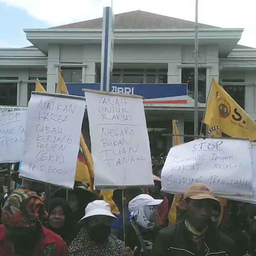 Konflik Lahan di Pandeglang, Petani Minta Perlindungan Bupati