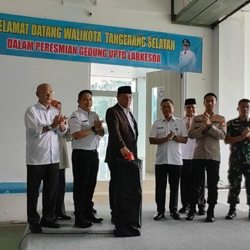 Tempati Gedung Baru 5 Lantai, UPTD Labkesda Tangsel Diharapkan Beri Pelayanan Komprehensif pada Masyarakat