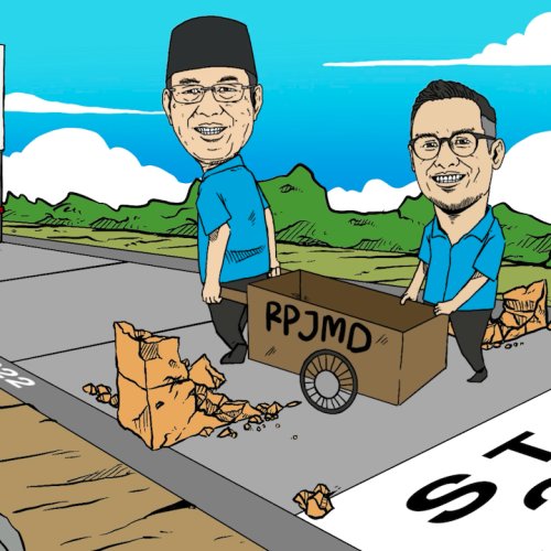 Rajin Resmikan Proyek-Proyek, Ben-Pilar Kejar Target RPJMD?