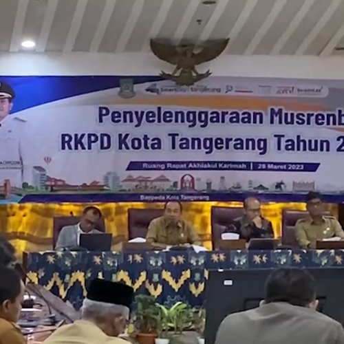 Musrenbang Kota Tangerang Diklaim Berdampak untuk Pembangunan Provinsi Banten dan Nasional