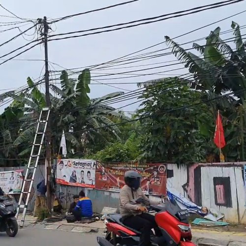 Mau Ditata dan Ditarik Retribusi Oleh Pemkot, Tapi Baru Ada Satu Kabel FO Di Tangsel yang Punya Izin