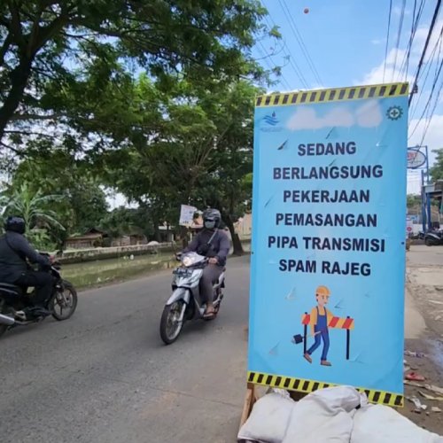 Hore ! Kuta Bumi, Rajeg, Sepatan dan Mauk Segera Dialiri Air Bersih