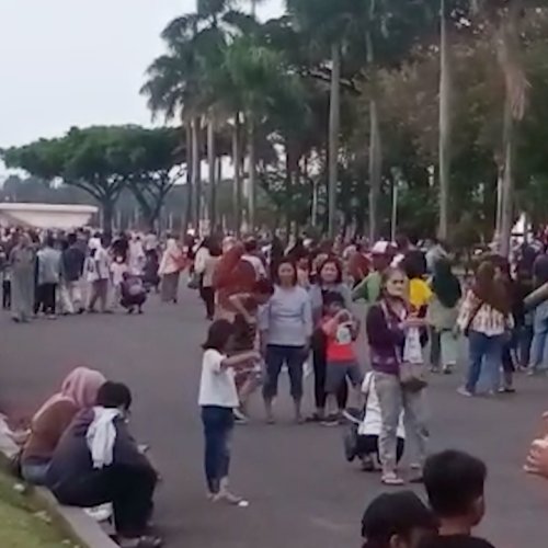 Serunya Berlibur Lebaran ke Monas