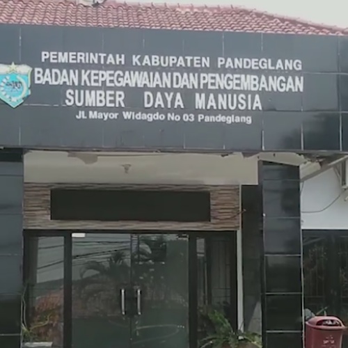 Enam Jabatan Kadis Pemkab Pandeglang Segera Dilelang