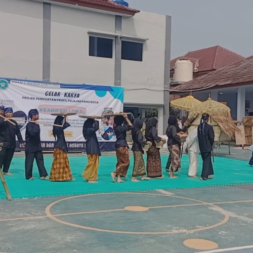 Angkat Tema Kearifan Lokal Lebak, SMAN1 Rangkasbitung Gelar Karya P5