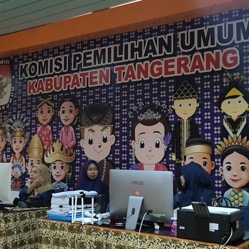 KPU Kabupaten Tangerang Identifikasi 6 Bacaleg Terdeteksi Data Ganda