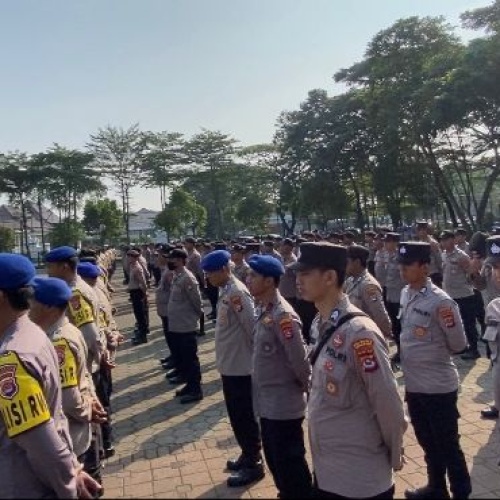 Polres Cilegon Kerahkan 292 Personel di Libur Panjang Awal Juni 2023