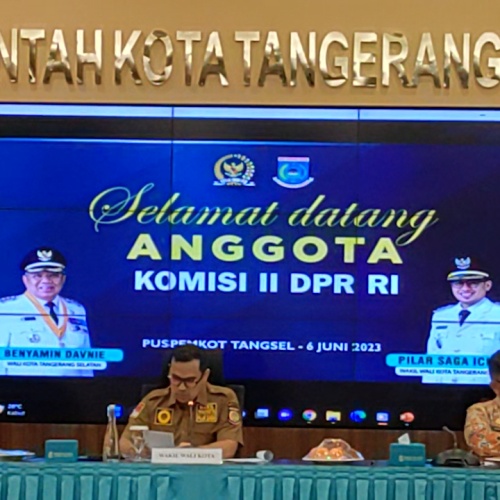 Komisi II DPR RI Kunker Ke Tangsel, Bahas Kesiapan Pemilu 2024