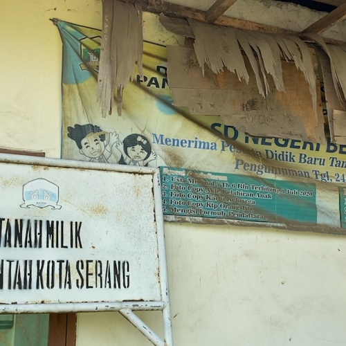 Menyedihkan! Kota Serang Butuh 65 Tahun Benahi Sekolah Rusak