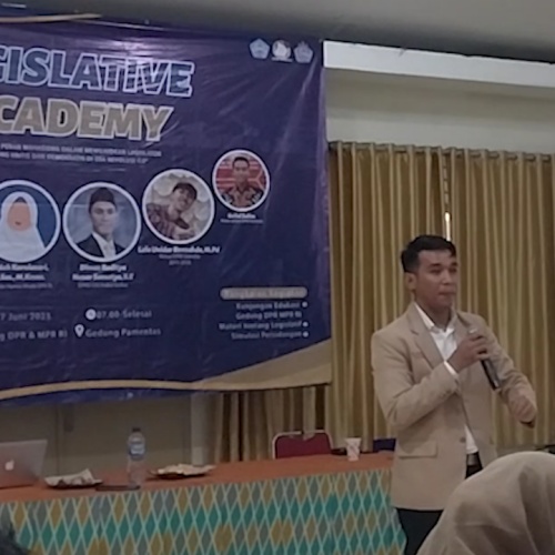 DPM Unindra PGRI Gelar Legislative Academy Membahas Legal Drafting