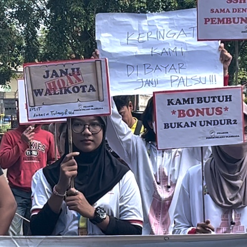 Bonus Porprov Belum Cair, Atlet Kota Serang Demo