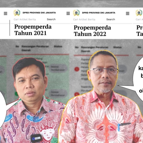 4 Raperda DKI Jakarta Mangkrak Hampir Satu Periode Masa Jabatan Dewan