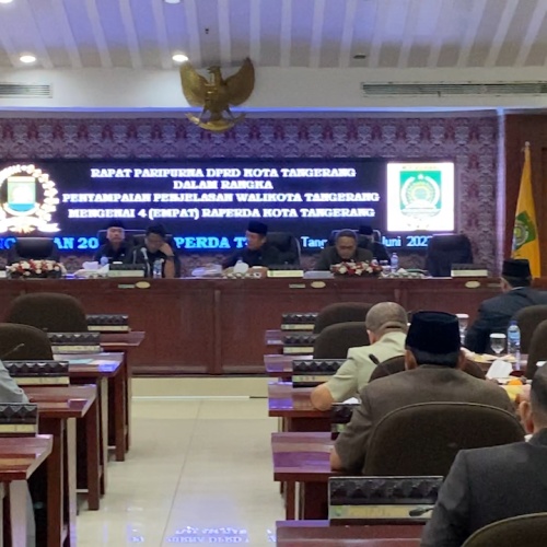 Pandum Fraksi PDIP Terhadap LKPJ 2022 Sorot Potensi PAD Kota Tangerang