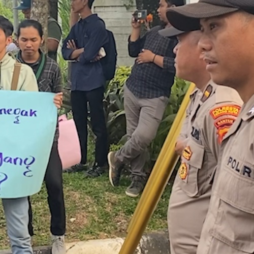 HMI Pandeglang Demo Kejati Banten, Dua Kasus Korupsi Diungkit