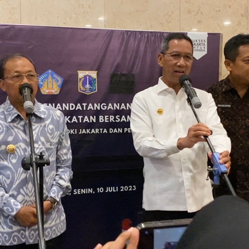 Pemprov DKI Jakarta Bantu Pemprov Bali Bangun Transportasi Publik Berbasis Rel