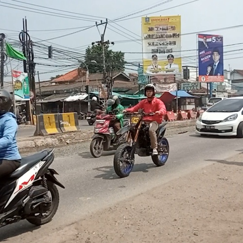 Operasi Patuh Maung 2023, Polres Serang Kabupaten Ajak Pengendara Tertib Berlalulintas