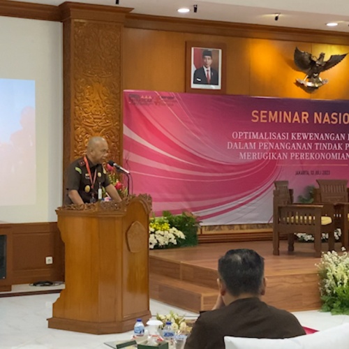 Kejagung RI Gelar Seminar Serentak di Seluruh Indonesia, Bahas Tindak Pidana Perekonomian Negara