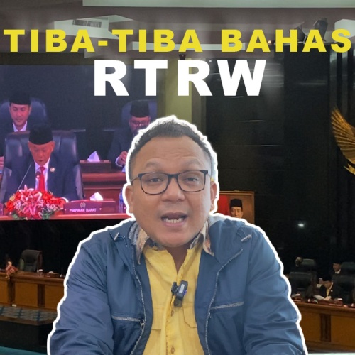 Tiba-tiba Reperda RTRW Dibahas, Fraksi Golkar DPRD DKI Jakarta Kaget!