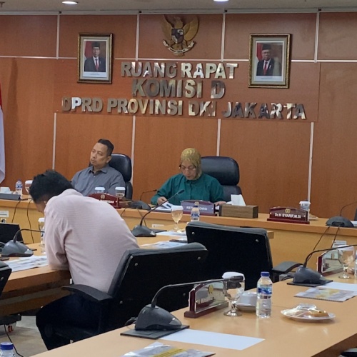 Komisi D DPRD DKI Gelar Rapat Bahas Program Jakarta Sewerage System