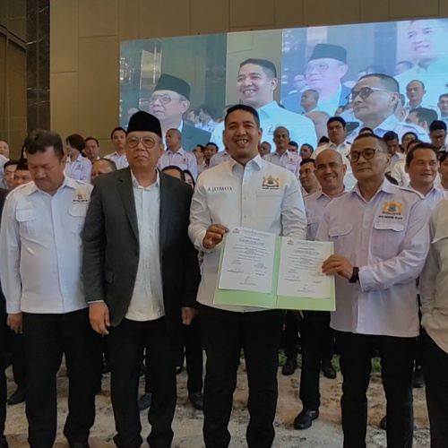 Pengurus Kadin Tangsel Periode 2023-2028 Resmi Dilantik, Benyamin Tekankan Kolaborasi