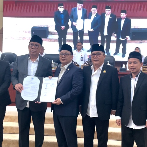 Pemkot dan DPRD Tangsel Setujui Raperda Penyelenggaraan Perumahan dan Kawasan Permukiman