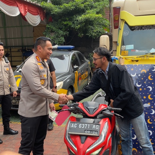 Polsek Tambora Ungkap Kasus Pencurian Motor yang Menimpa Wartawan Jakarta