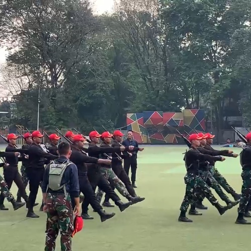 TNI-Polri Masuk Pasukan 45 di Upacara HUT ke-78 RI Kota Tangerang