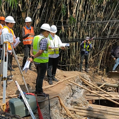 Tinjau Pembangunan Jembatan, Pilar: Lebih Cepat Lebih Baik