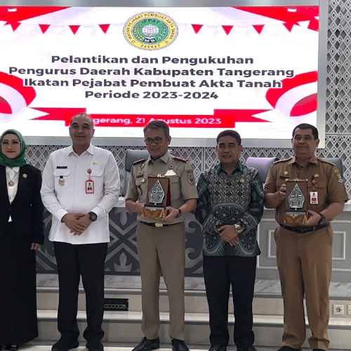 Pengurus IPPAT Kabupaten Tangerang Resmi Dilantik, Ini Harapan Bupati Zaki