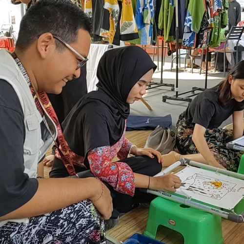 Mengenal Lebih Jauh Literasi Batik, Lewat Sanggar Batik Kembang Mayang Tangerang