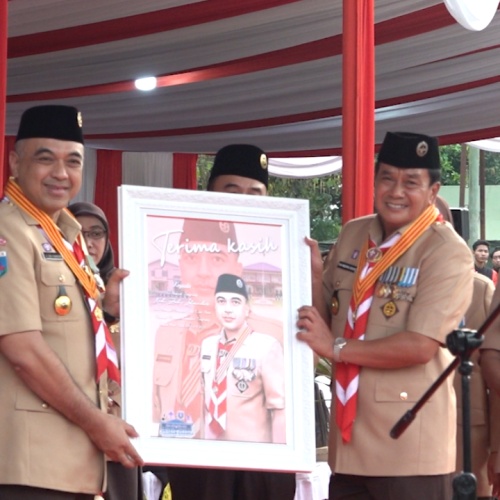 Bupati Tangerang Hadiri Perayaan HUT Pramuka