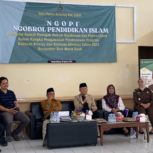 Kemenag Lebak NGOPI Bareng APH Bahas Pelaksanaan BKBA 2023