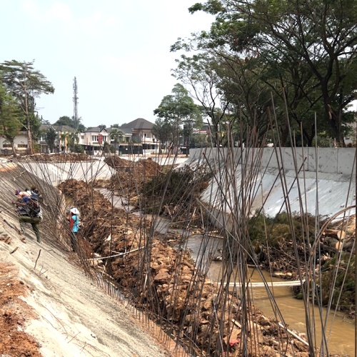 Tiga Proyek Rampung Akhir Desember, DSDABMBK Bertahap Atasi Masalah Banjir di Tangsel