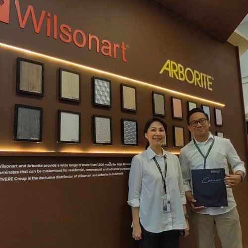 Wilsonart Luncurkan Koleksi HPL Terbaru di Ajang IFFINA 2023