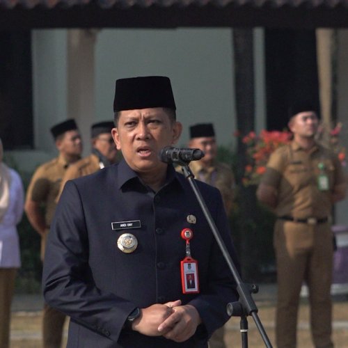 Pimpin Apel Pertama, Pj Bupati Tangerang Andi Ony Sampaikan Catatan Penting ke ASN