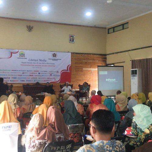 PWI Kota Serang Gelar Literasi Media Untuk Kepala Sekolah dan Guru