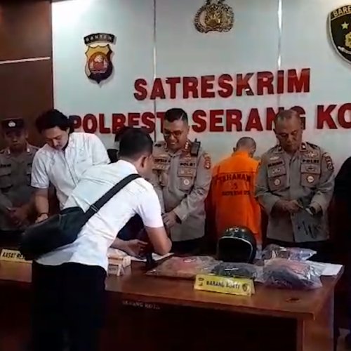 Polisi Amankan Tiga Anggota Kelompok Berandalan yang Bacok Warga Serang